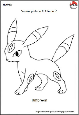 Desenho para colorir Pokémon - Eevee : Eevee and evolutions 41