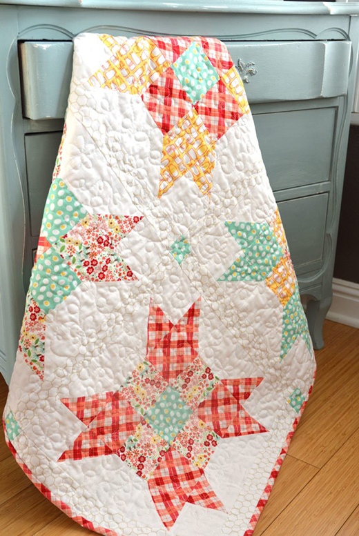 Quilting Land Five Fat Quarter Fun Quilt