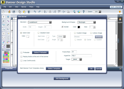 Banner Design Studio: Membuat Banner Flash Lebih Mudah