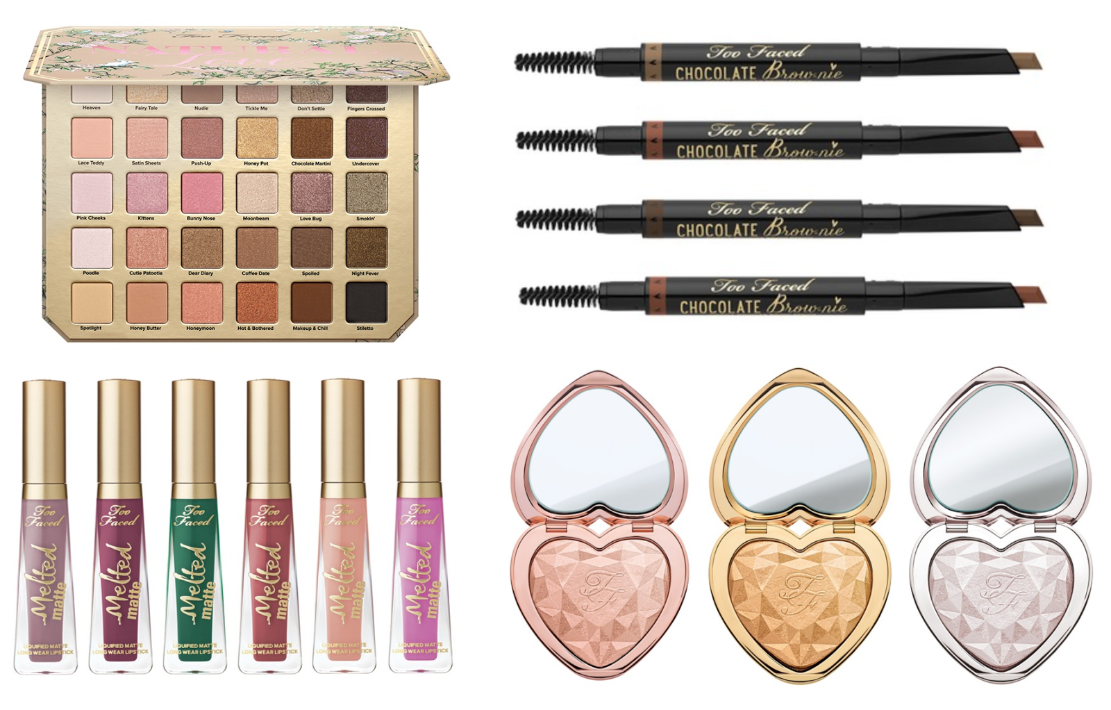 Too Faced Natural Love Palette + Spring 2017 Arrives 3/9