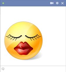 Facebook Kiss Smiley