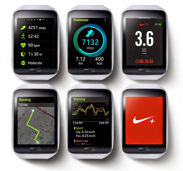 New Samsung Gear S Features, and Promotional video famous brands and