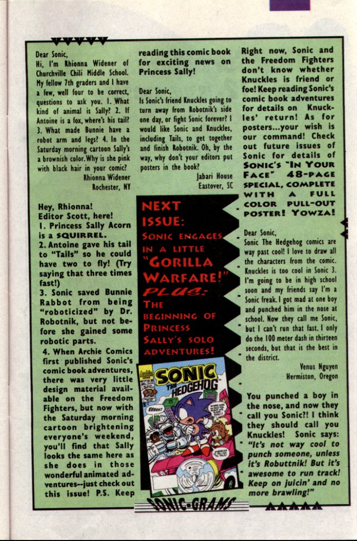 Read online Sonic The Hedgehog comic -  Issue #16 - 25