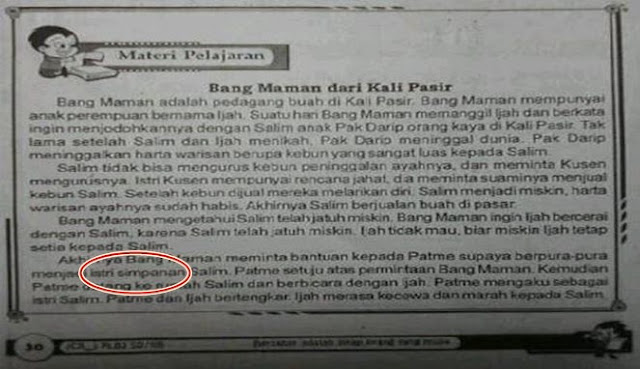 Beredar Sampul Buku SD dengan Gambar Berbahaya, Orang Tua Mana yang Tak Geram dan Cemas? Beredar Sampul Buku SD dengan Gambar Berbahaya, Orang Tua Mana yang Tak Geram dan Cemas?