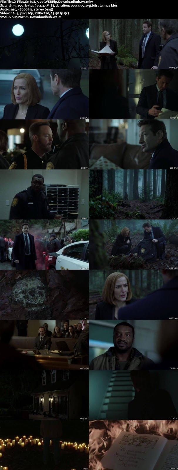 The X-Files S11E08 350MB WEBRip 720p x264