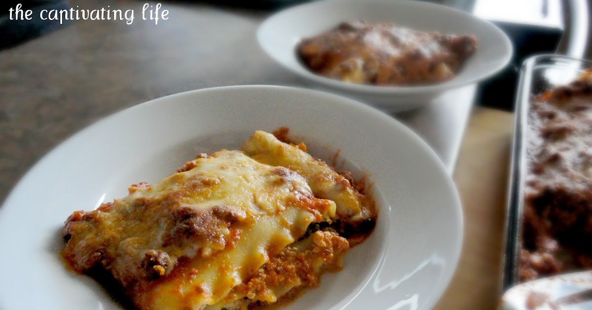 The Captivating Life: Lasagna Rolls