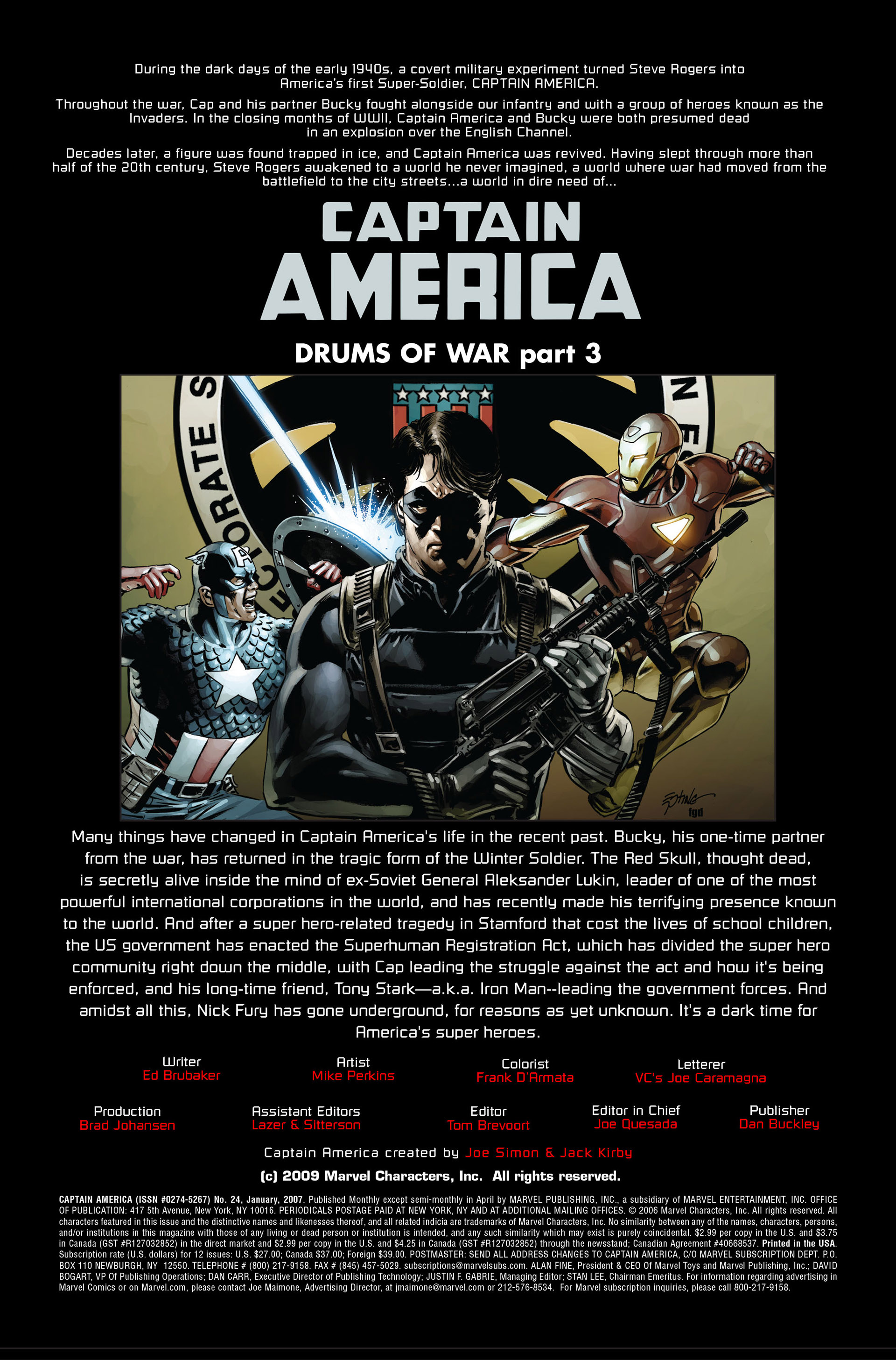 Captain America (2005) Issue #24 #24 - English 2