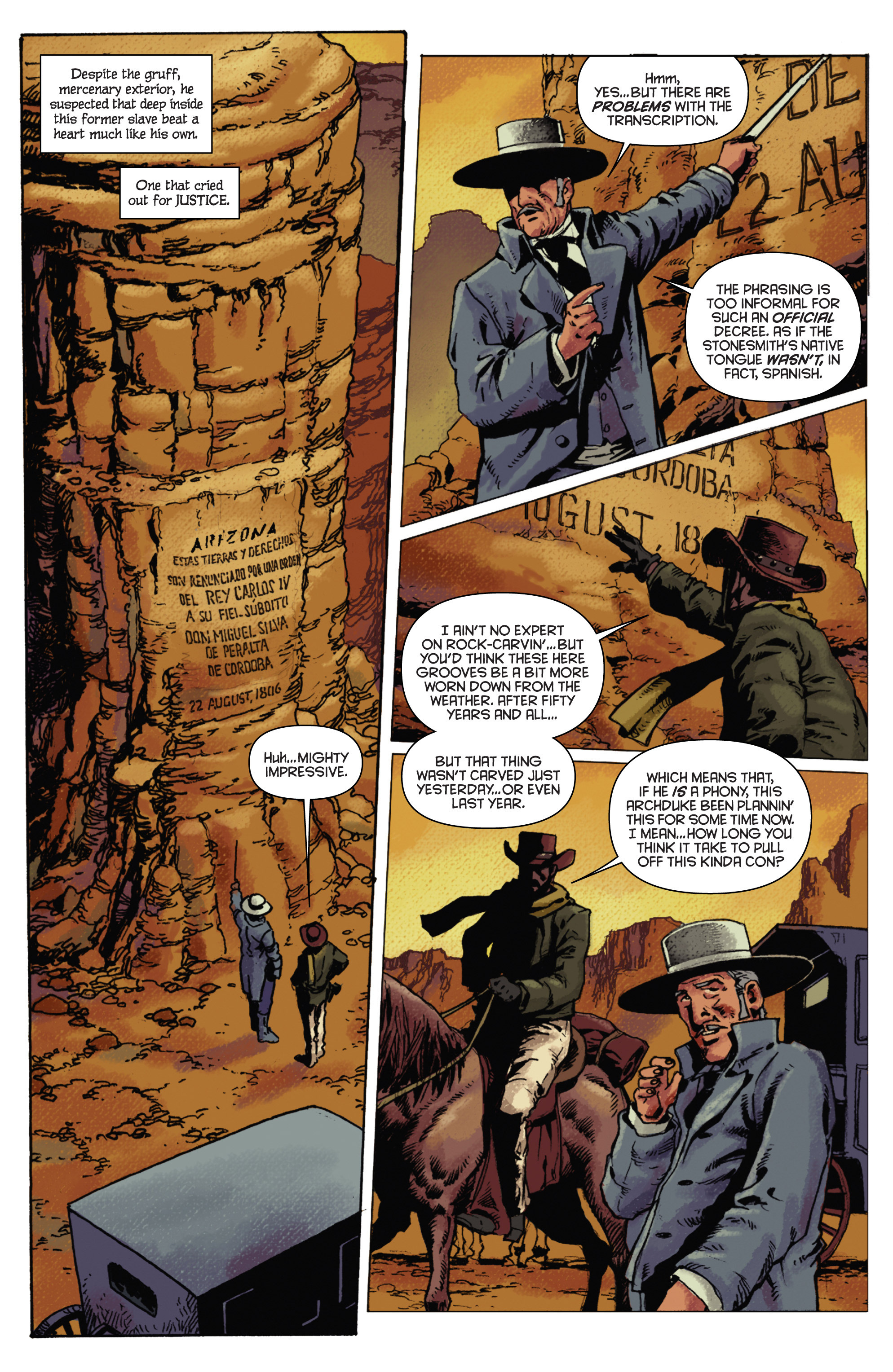 Read online Django/Zorro comic -  Issue #5 - 15