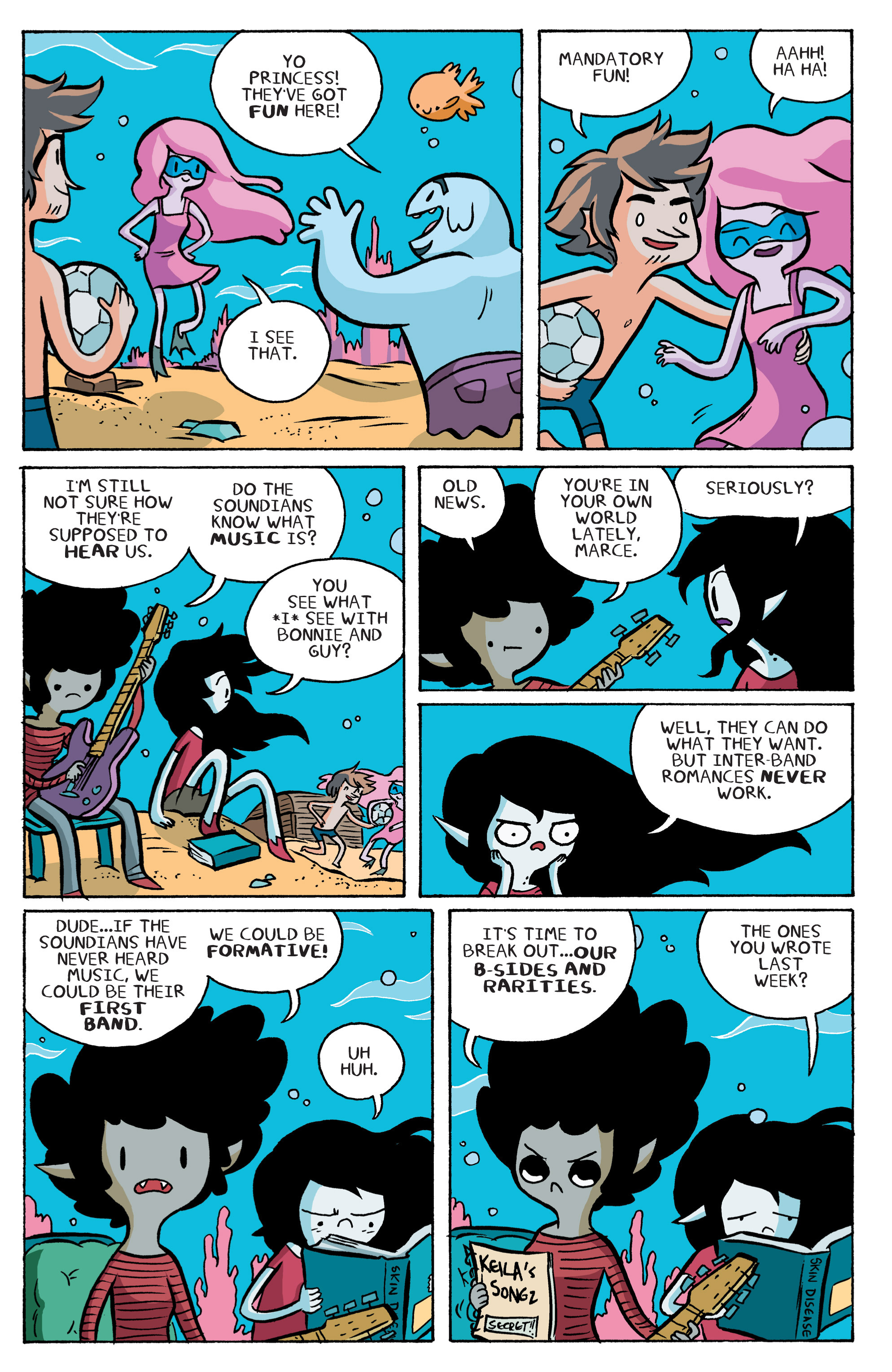 Read online Adventure Time: Marceline and the Scream Queens comic -  Issue #4 - 11