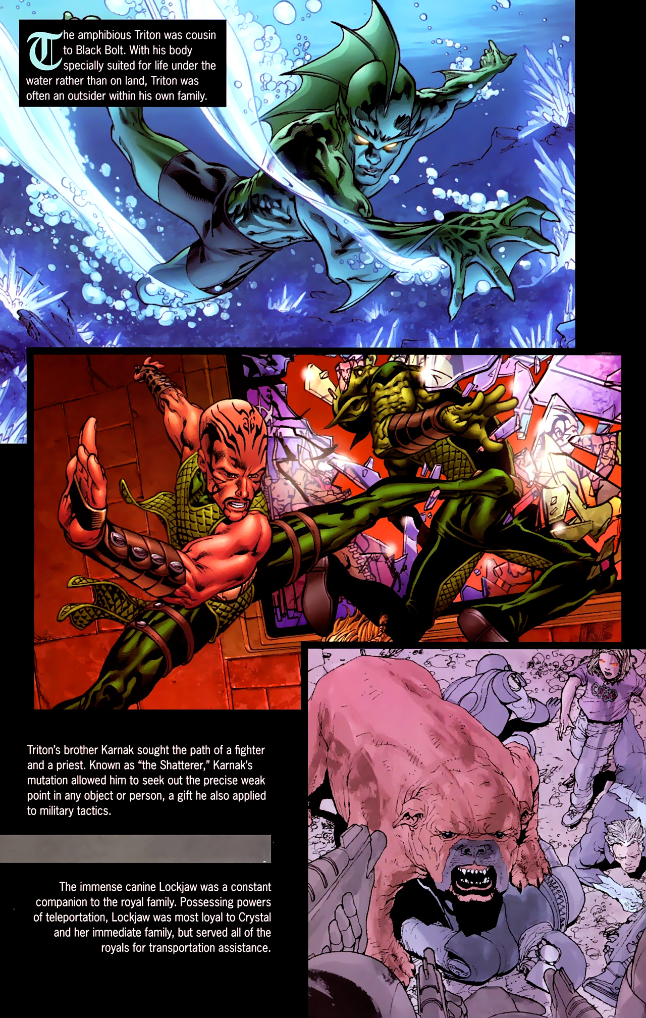 Read online War of Kings Saga comic -  Issue # Full - 6