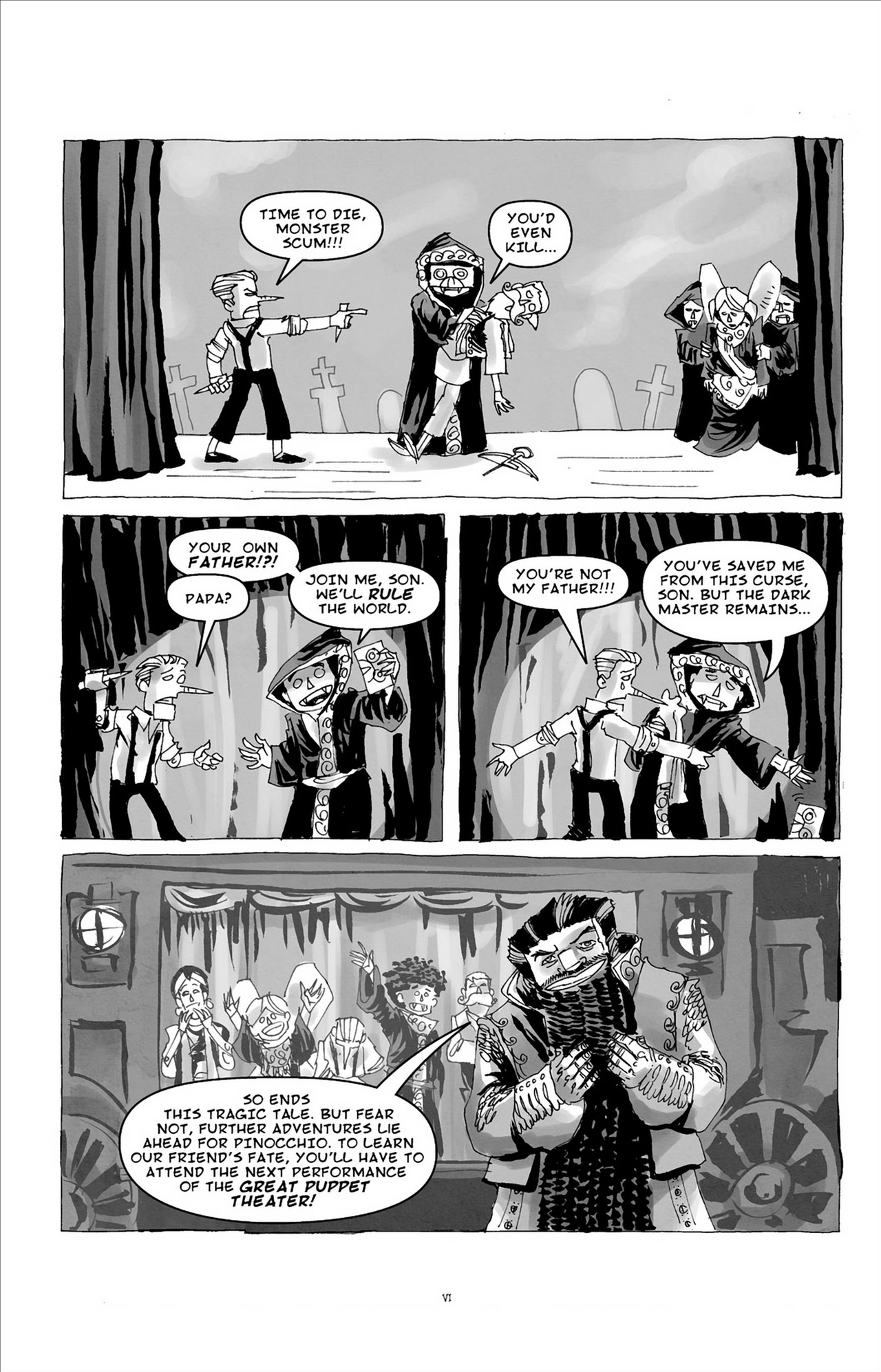 Read online Pinocchio Vampire Slayer And The Great Puppet Theater comic -  Issue # TPB (Part 1) - 9