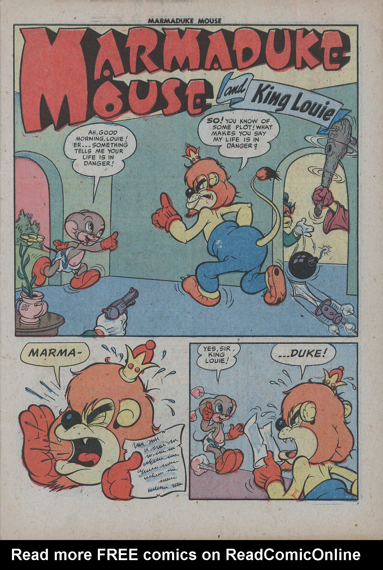 Read online Marmaduke Mouse comic -  Issue #25 - 3