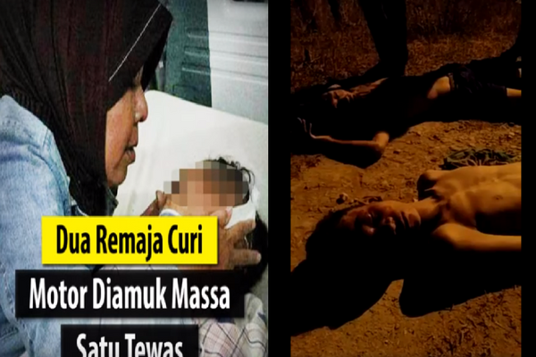 Menghadapi Sakaratul Maut, Terdengar Suara Ngrok-ngrok, Dua Anak SMP ini Diamuk Warga