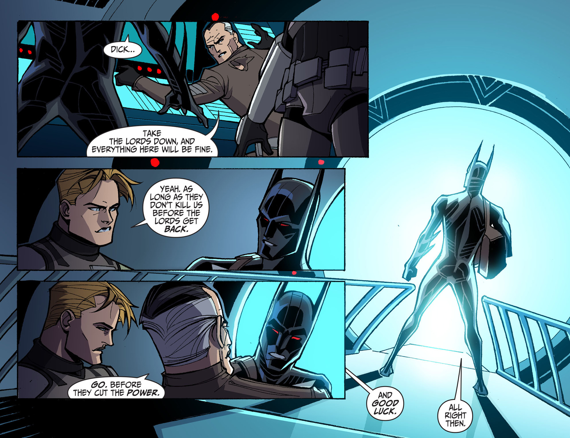 Read online Batman Beyond 2.0 comic -  Issue #23 - 21