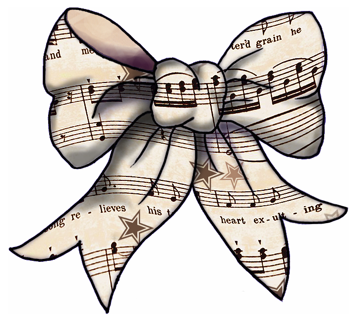 clip art christmas music notes - photo #21