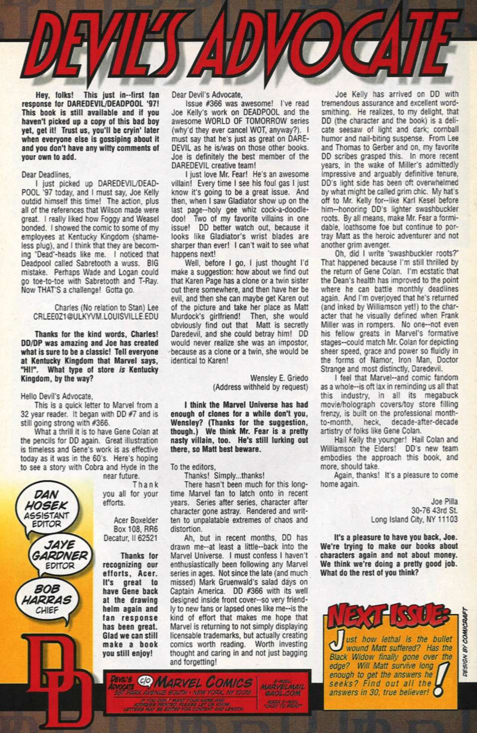 Read online Daredevil (1964) comic -  Issue #368 - 24