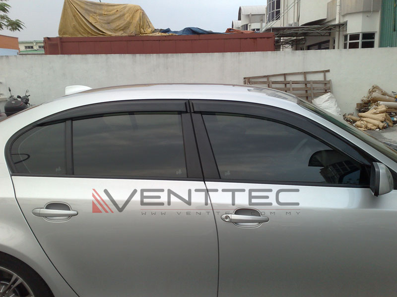 Venttec Door Visor BMW E60 VENTTEC DOOR / WINDOW VISOR CODE VTS001BM