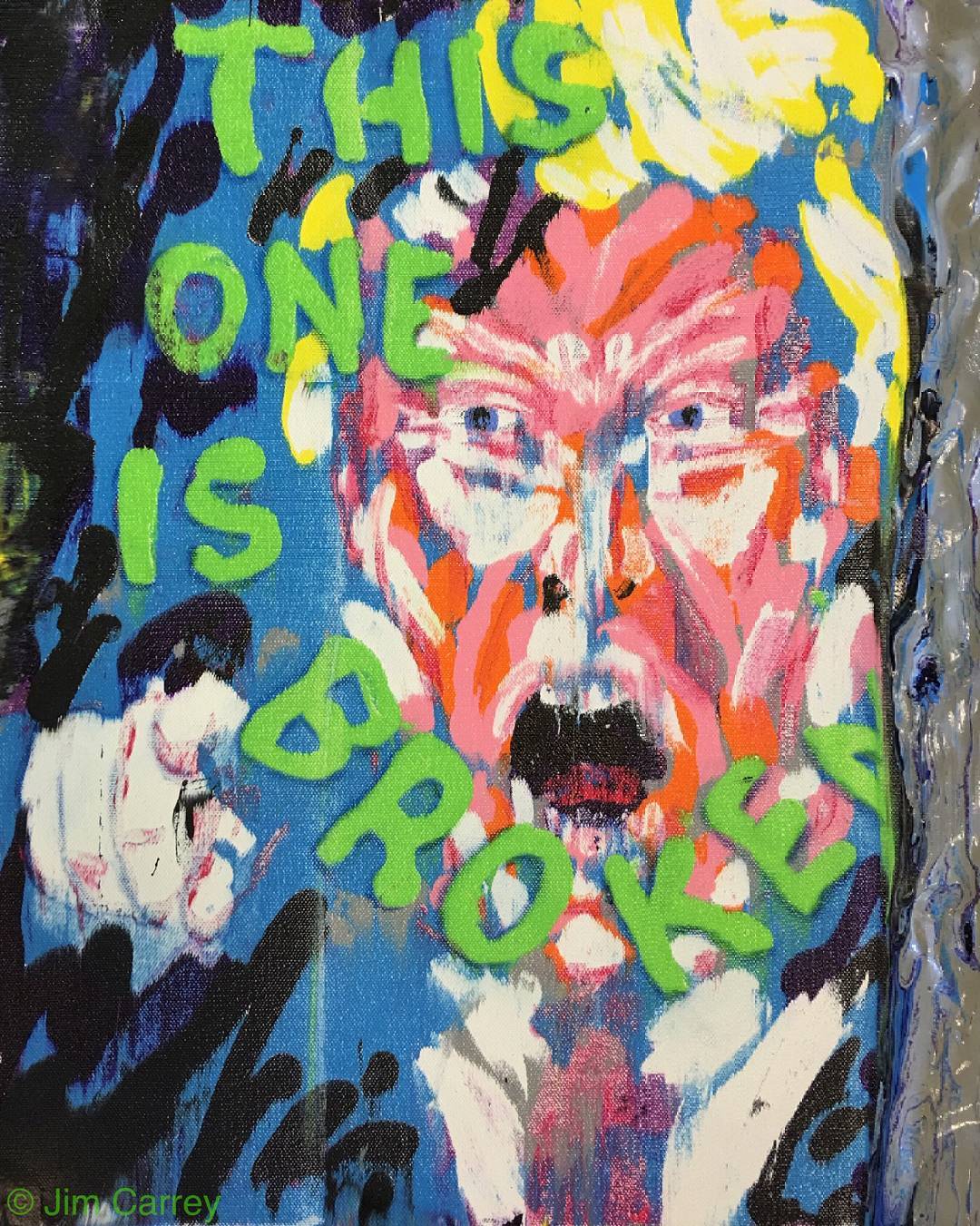 Bytes Jim Carrey's Art