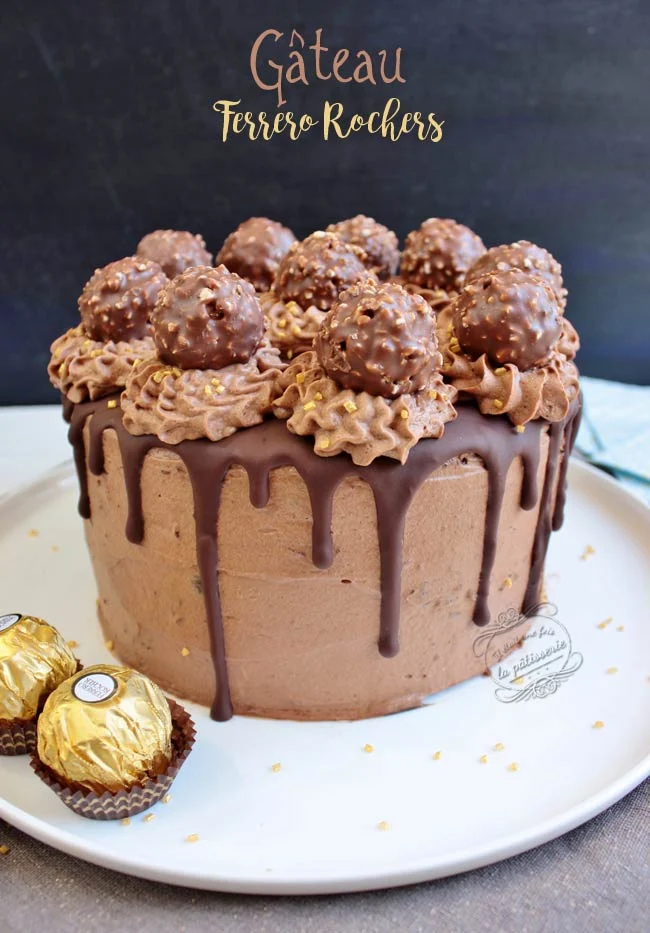 Recette – Layer cake au chocolat (avec L'atelier de Roxane