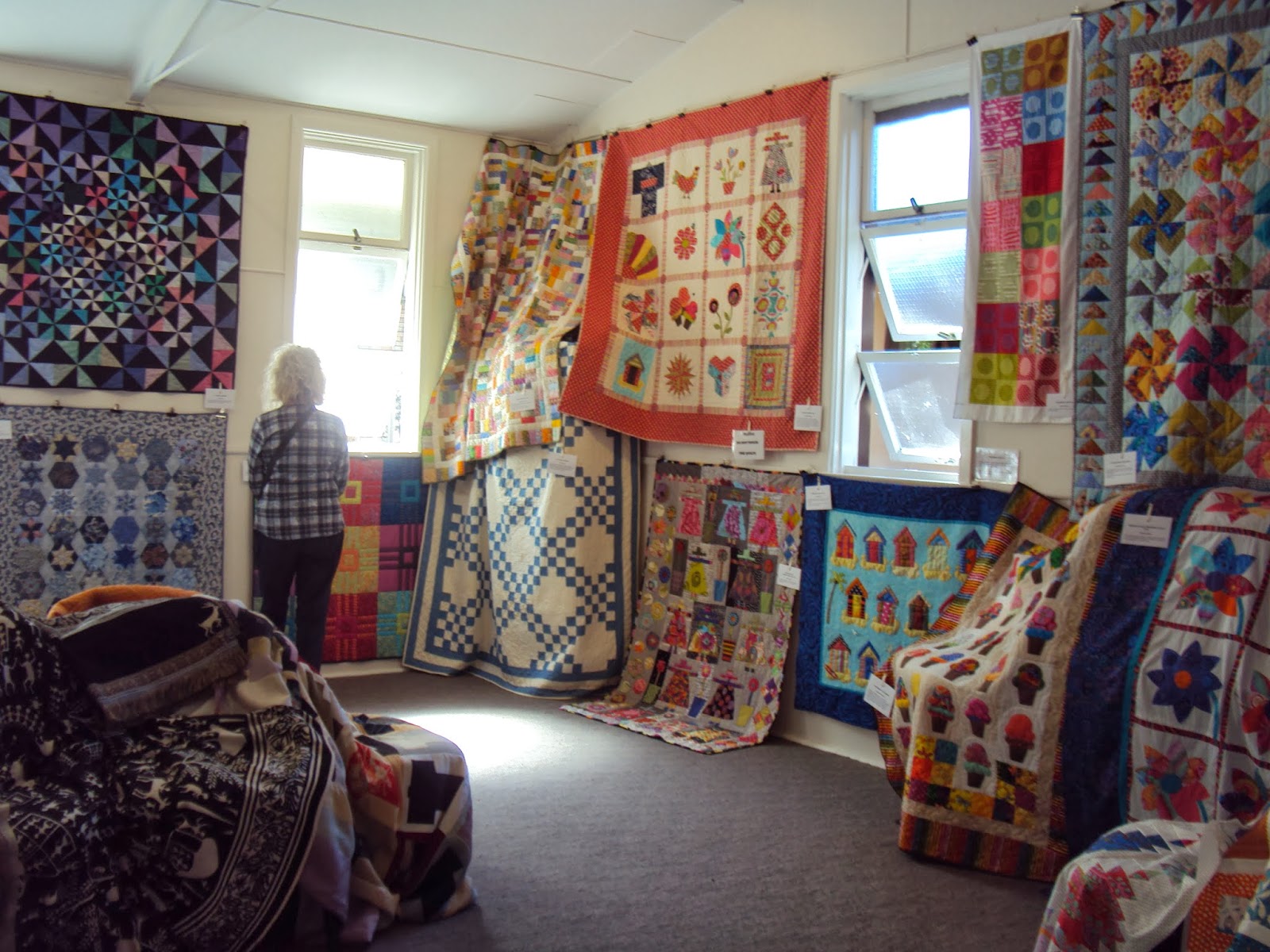 Quiltsmith Australia Dutch Chintz and the Avalon Quilt show.