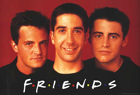 ابطال مسلسل Friends