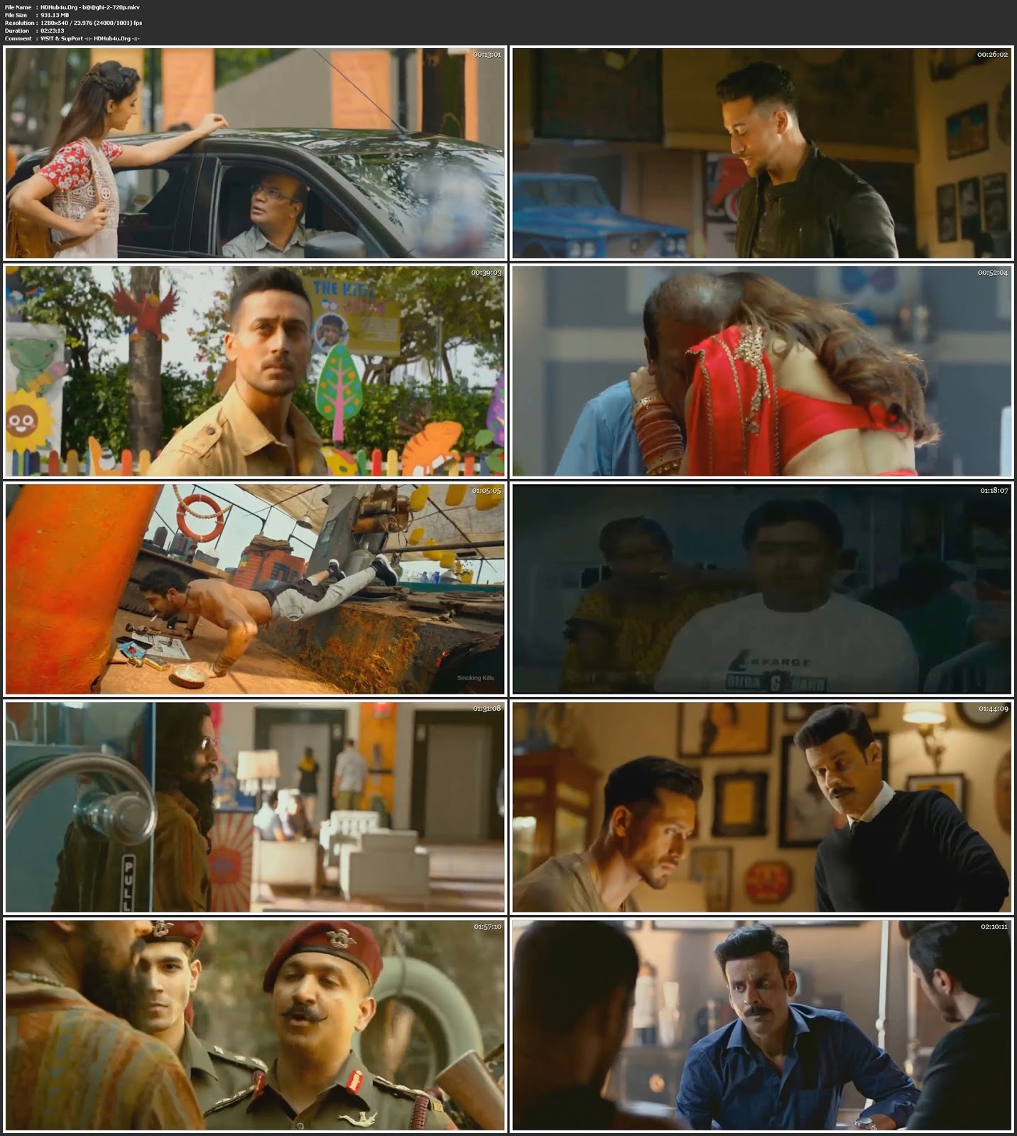 Baaghi 2 (2018) Hindi Movie 480p HDRip 400MB Download Baaghi 2 (2018) Hindi Movie 480p HDRip 400MB Download