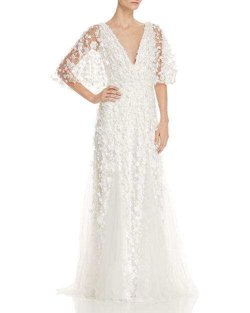 Floral Embellished Gown