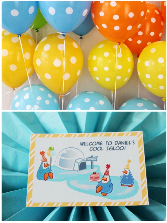 Kids Party Ideas | A Penguin Frozen Igloo Birthday - BirdsParty.com