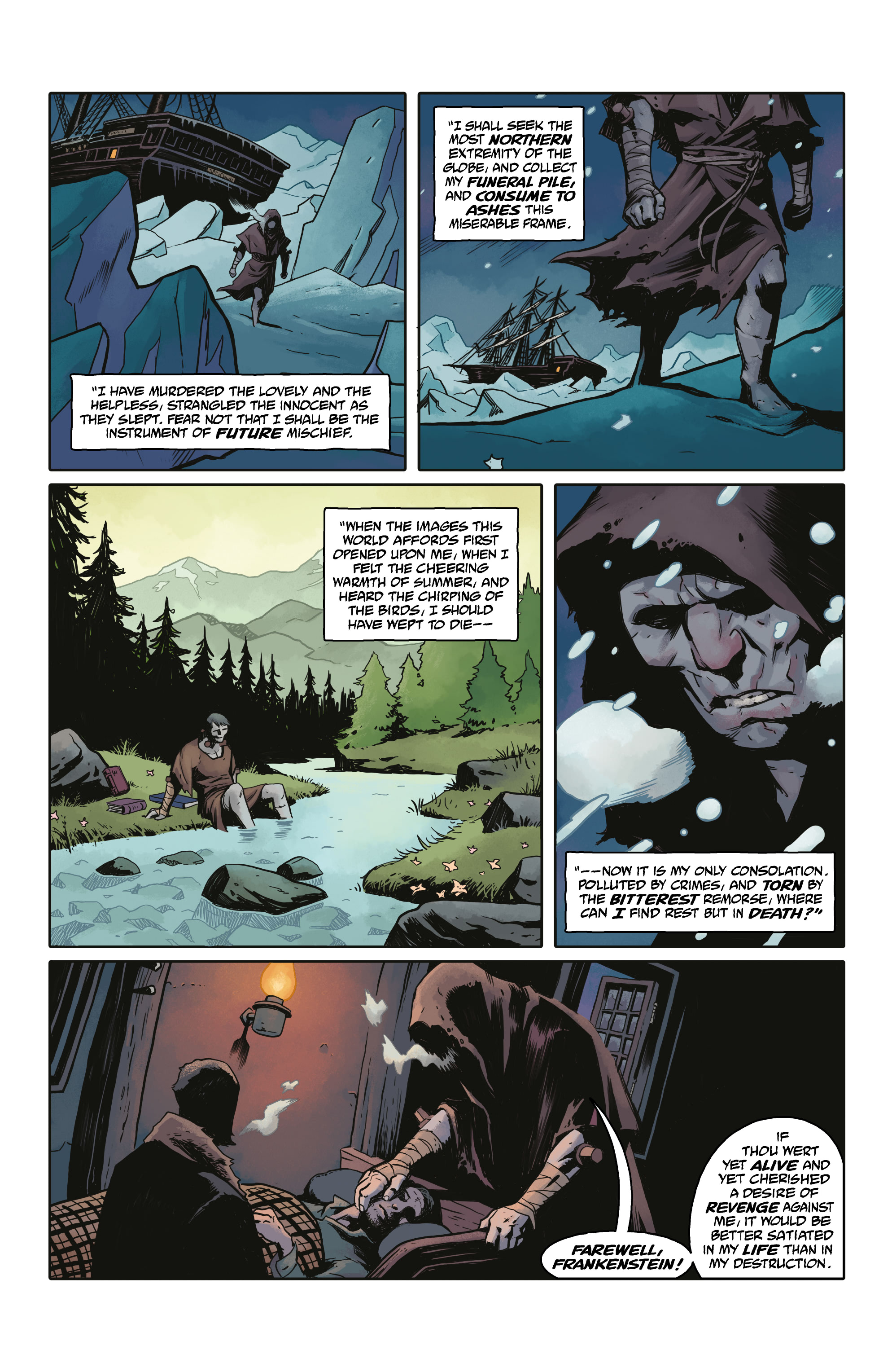 Read online Frankenstein Undone comic -  Issue #1 - 4