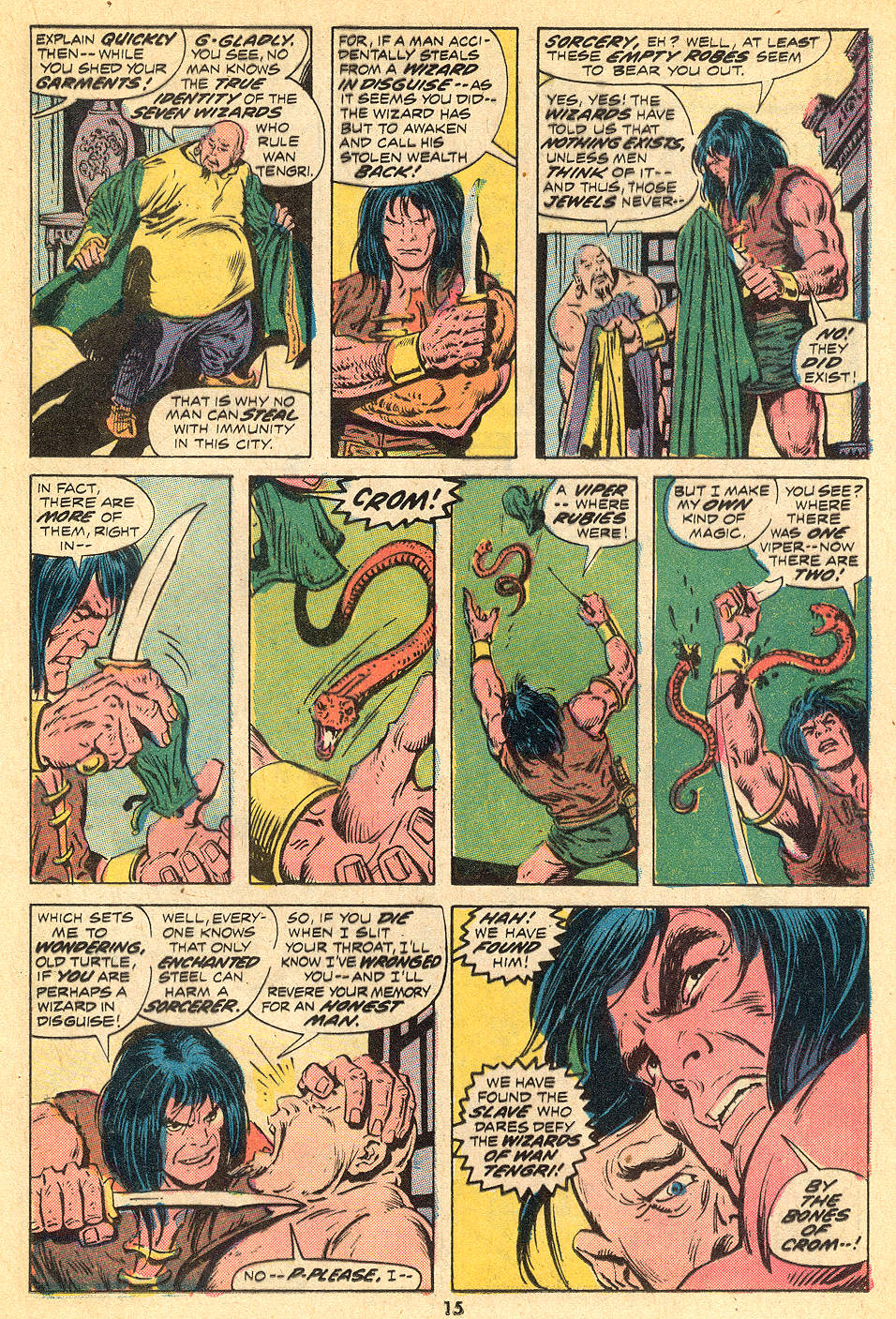 Read online Conan the Barbarian (1970) comic -  Issue #32 - 10