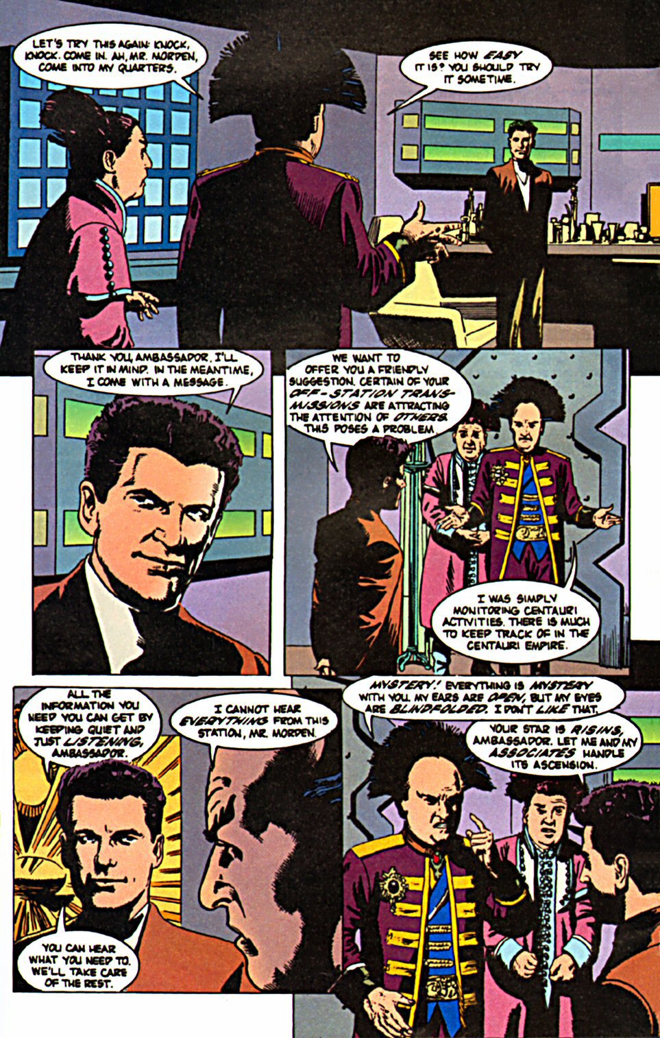 Read online Babylon 5 (1995) comic -  Issue #5 - 7