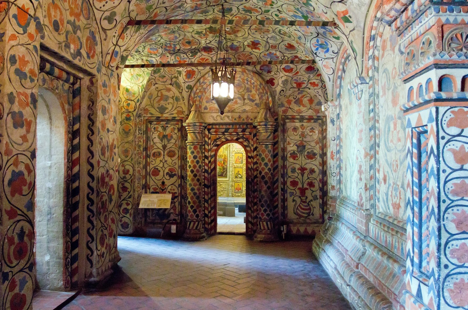 Three years in Moscow Inside St Basil's Cathedral