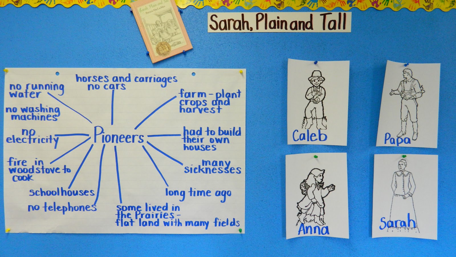 Mrs. Bacchus' Class: Sarah, Plain and Tall