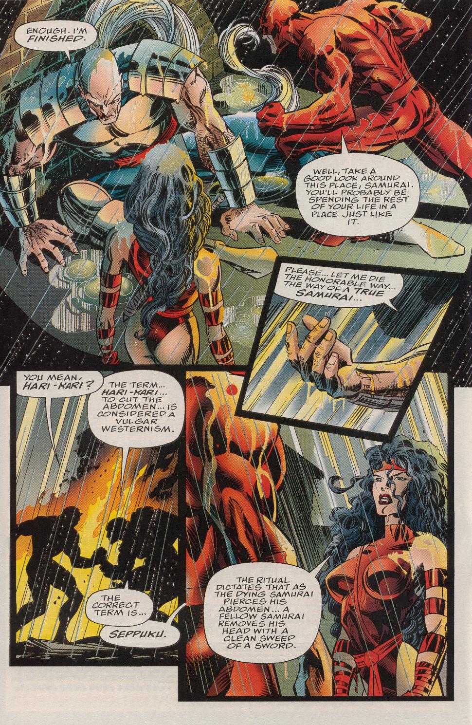 Elektra (1996) Issue #13 - Seppuku (American Samurai Part 3) #14 - English 14