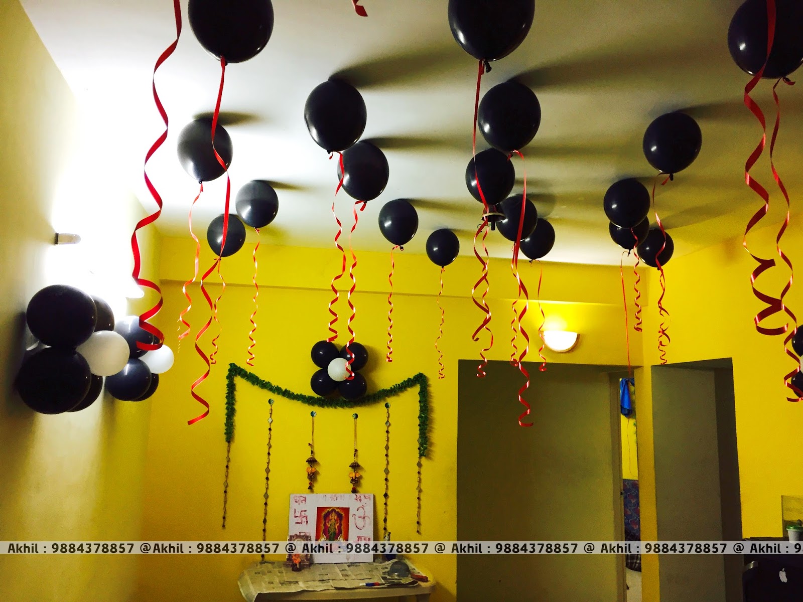 Balloon Surprise Decoration At Home