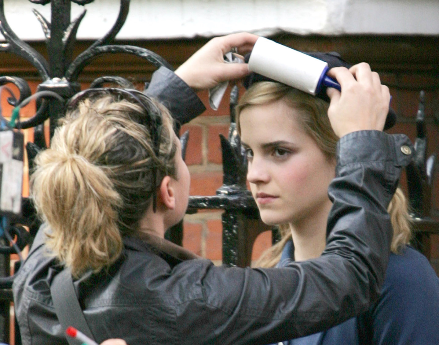 Emma Watson [FLASHBACK] Emma Watson filming Ballet Shoes in London