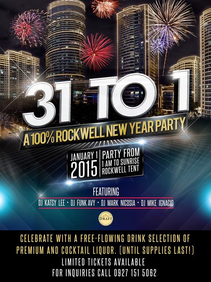 Manila Shopper Countdown To 2015 New Year S Eve Parties Celebration