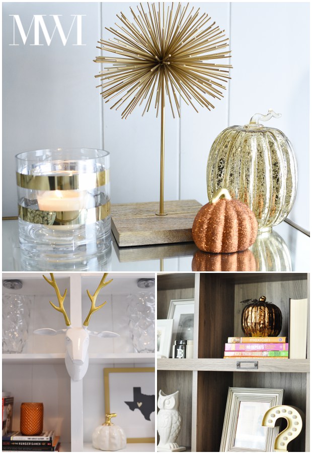 This fall home tour is filled with coral, gold and leopard print for a modern, chic take on fall decor. Lots of fabulous and affordable ideas that are easy to implement in any space.