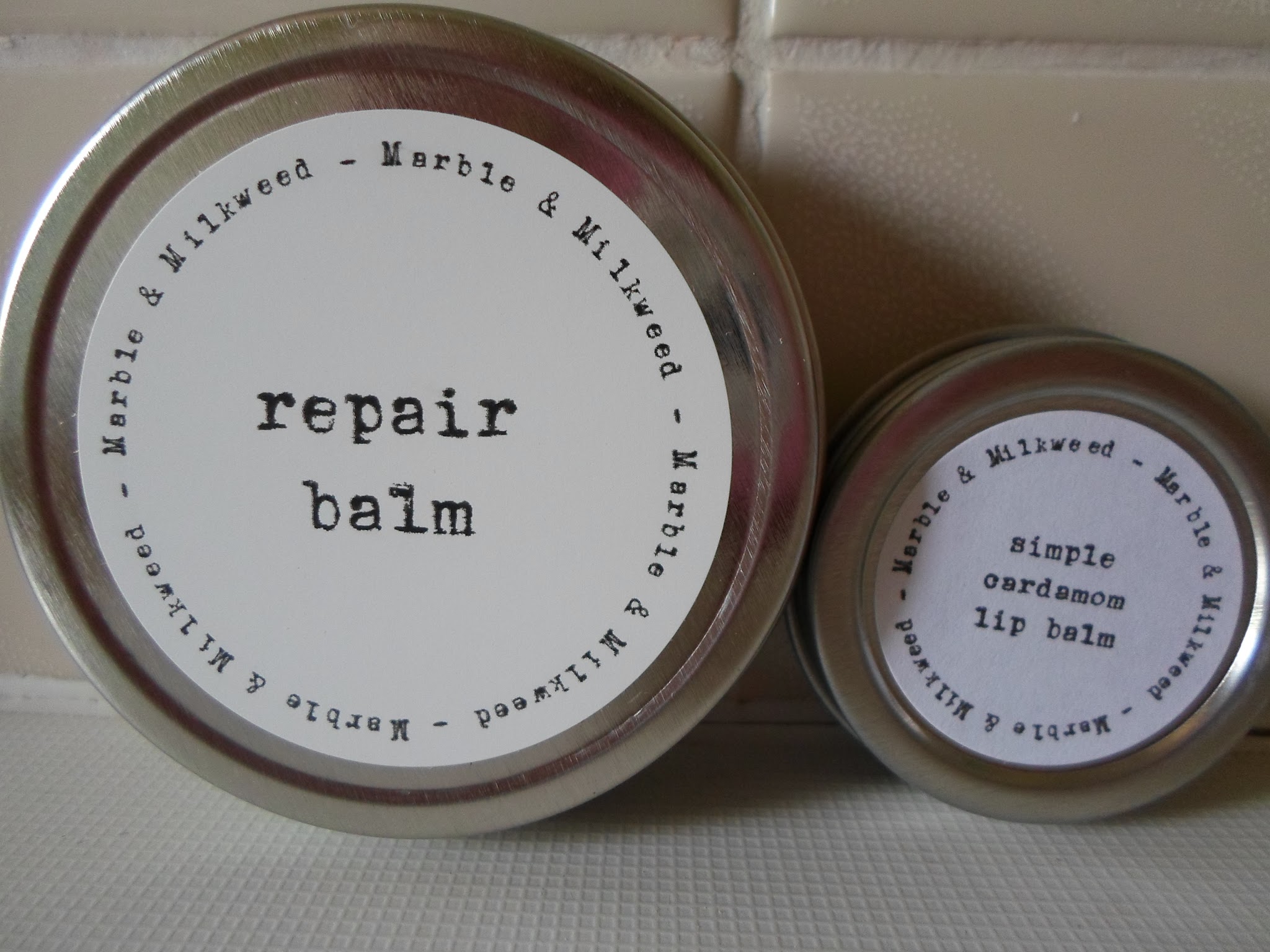 Review Marble & Milkweed Repair Balm & Lip Balm
