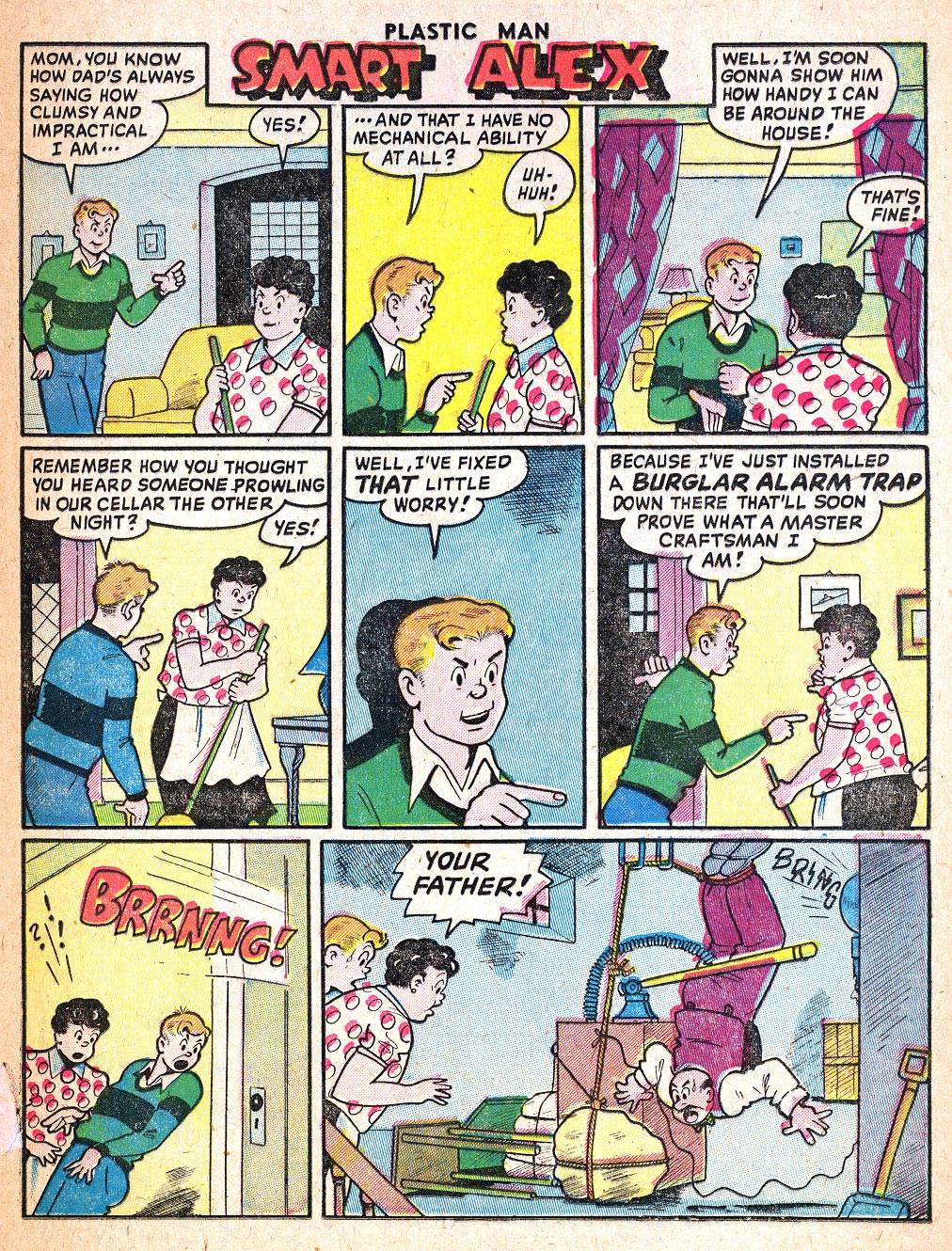 Read online Plastic Man (1943) comic -  Issue #53 - 17