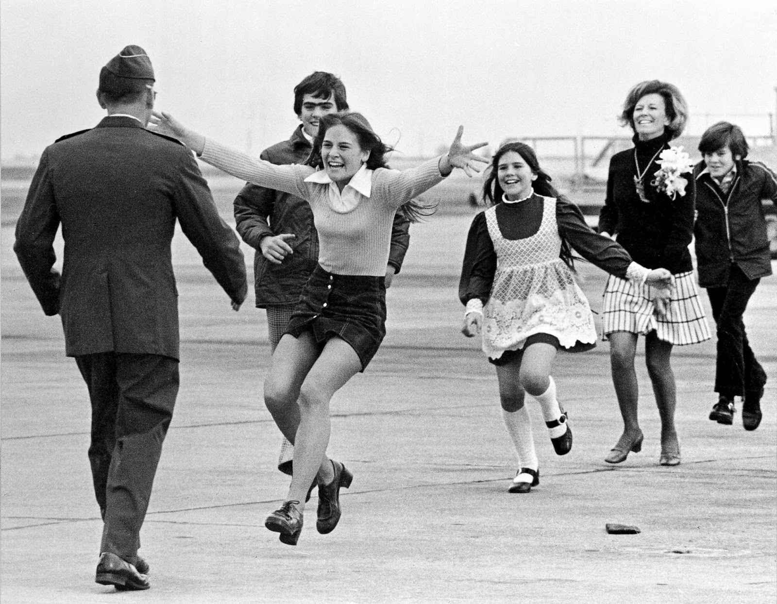 The photograph came to symbolize the end of United States involvement in the Vietnam War, and the prevailing sentiment that military personnel and their families could begin a process of healing after enduring the horrors of limited war.