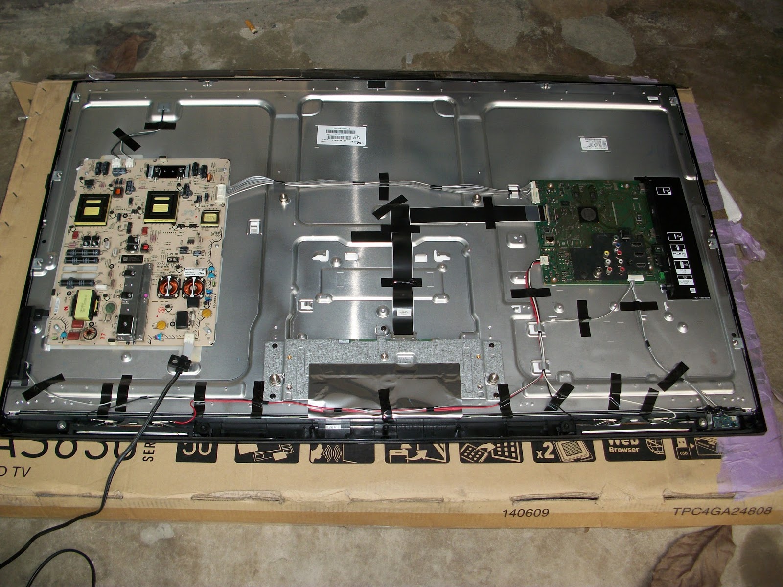 HOSPITAL Electronics TV Repairing And Sparepart Repairing LED SONY BRAVIA KDL46EX520