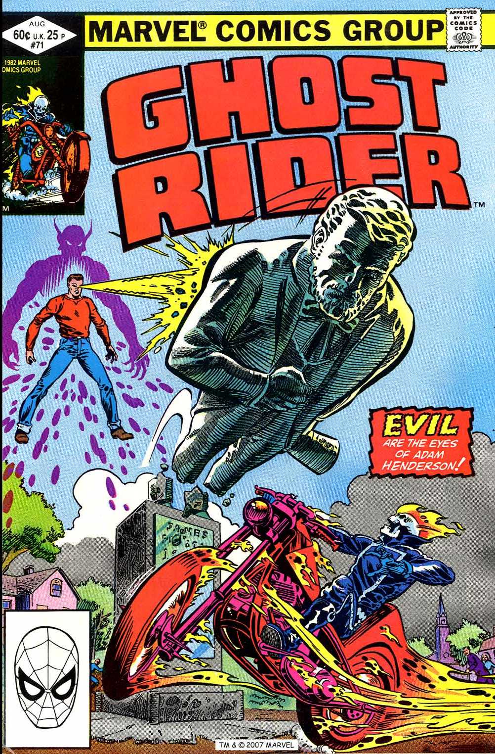 Read online Ghost Rider (1973) comic -  Issue #71 - 1