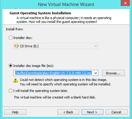 Cara Installasi Linux Slax Via VMware Workstation 10 Cara Installasi Linux Slax Via VMware Workstation 10