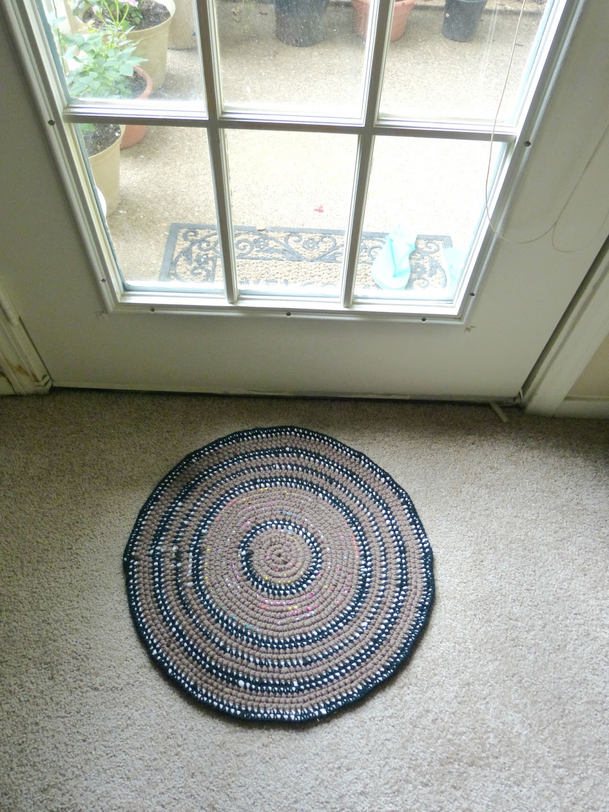 DIY Door mat Recycle & Upcycle