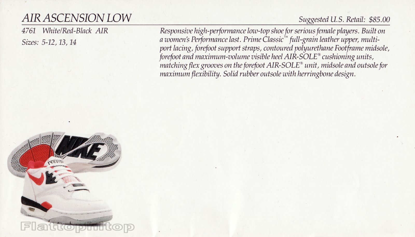 catalog NIKE Basketball SPRING 1990