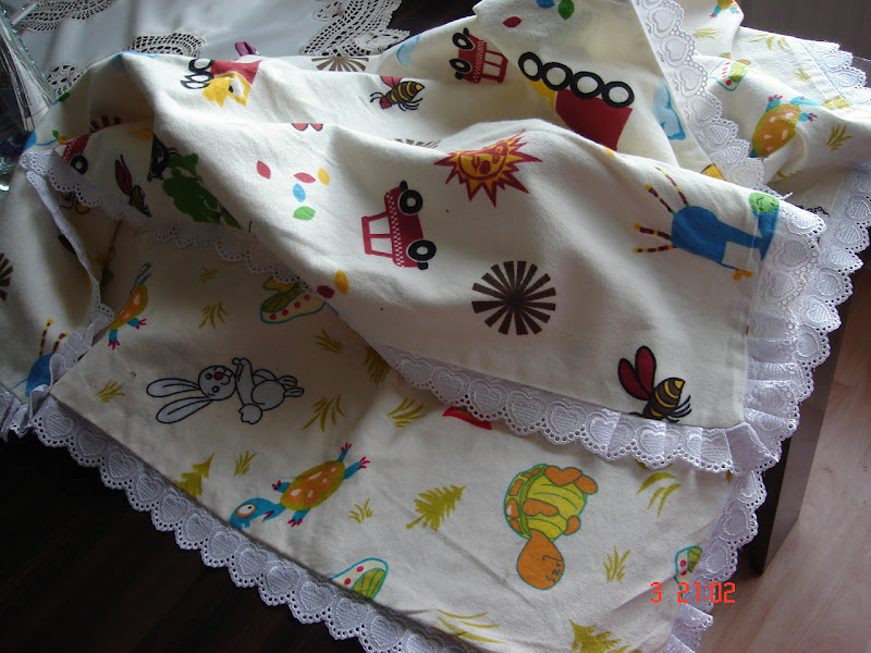 ojeli solucan )) EMZİRME YASTIĞI VE BATTANİYE..