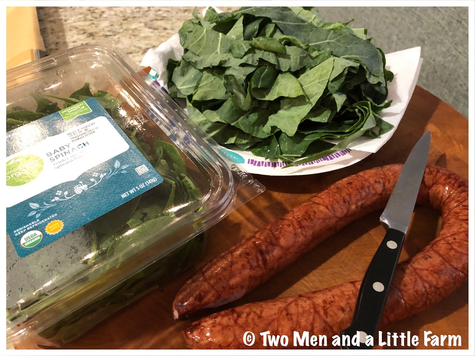 HOw To COLLARD GREENS AND SAUSAGE RECIPE