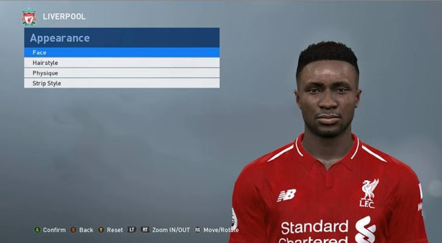 Pes 2017 Faces Naby Keita Liverpool F C Kazemario Evolution