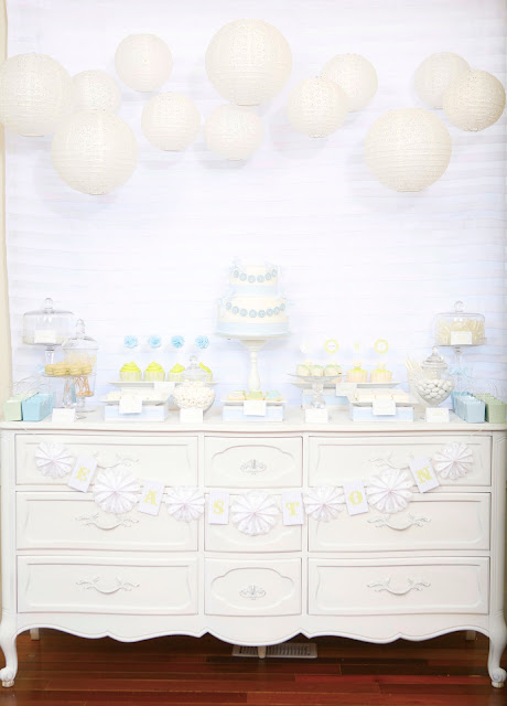 Kara s Party Ideas Little Guy In A Tie Baby Blessing Party  - 89